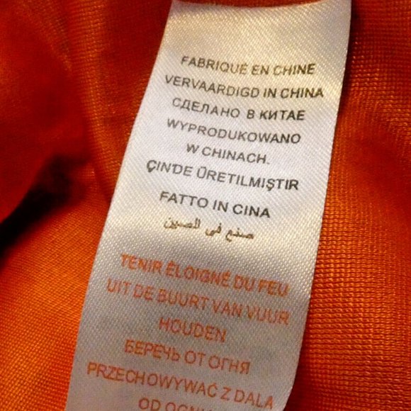 Orange Dress Chiffon Layers London British Designer Schoolgirl Chic UK 10 = US 6 - Picture 8 of 10